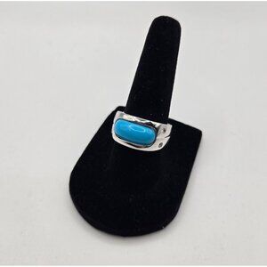 Dee Berkle DBJ Ring Size 7 Sterling Silver 925 Turquoise